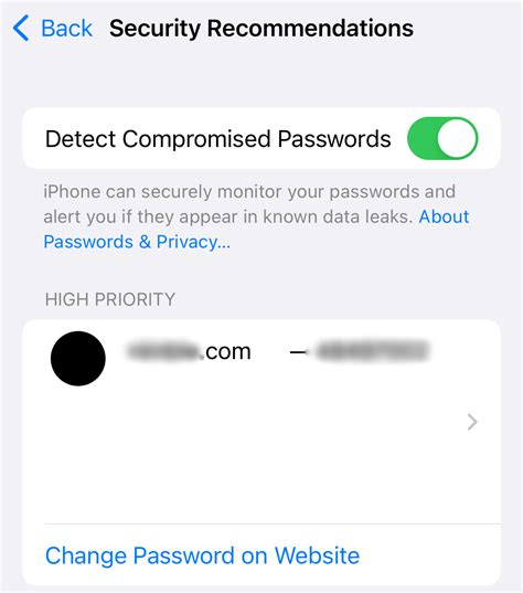 password data leak apple